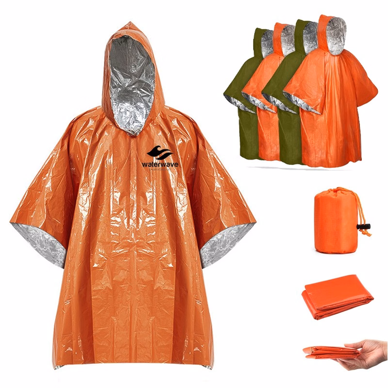 Outdoor Portable First Aid Raincoat