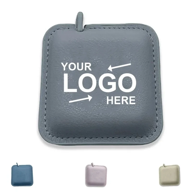 Square Pu Leather Tape Measure 1