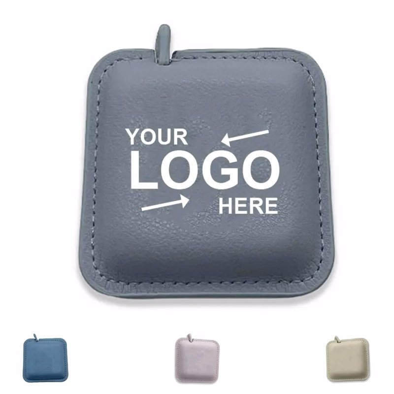 Square Pu Leather Tape Measure