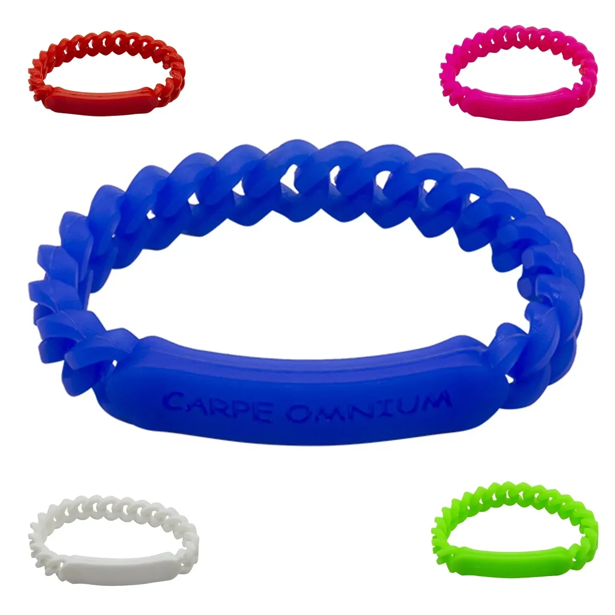 Webbing Silicone Wristbands 1