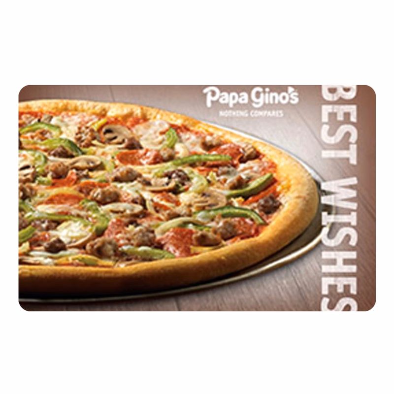 Papa Gino's Gift Card