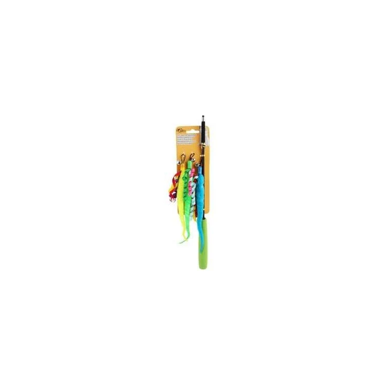 Retractable Cat Teaser Wand Toy 1