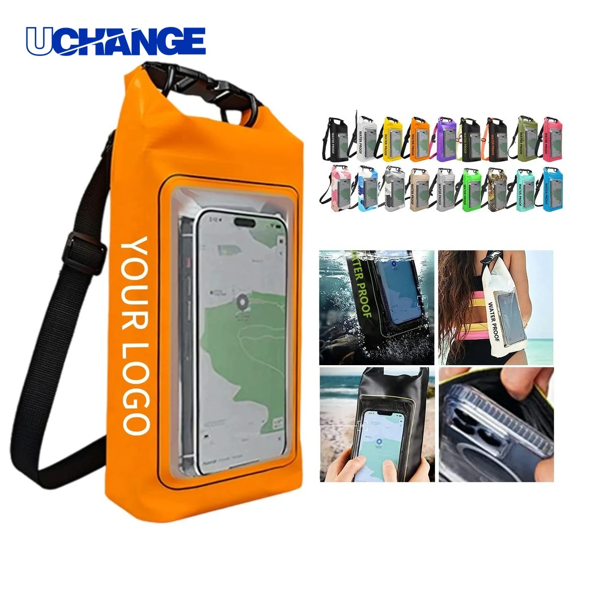 Outdoor Crossbody Bag Organizer with IPX6 Waterproofing 1