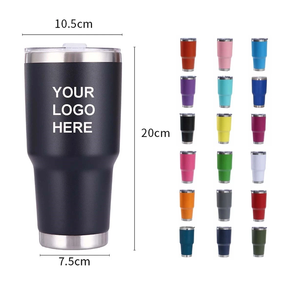 30 Oz. Insulated Vacuum Mug 1