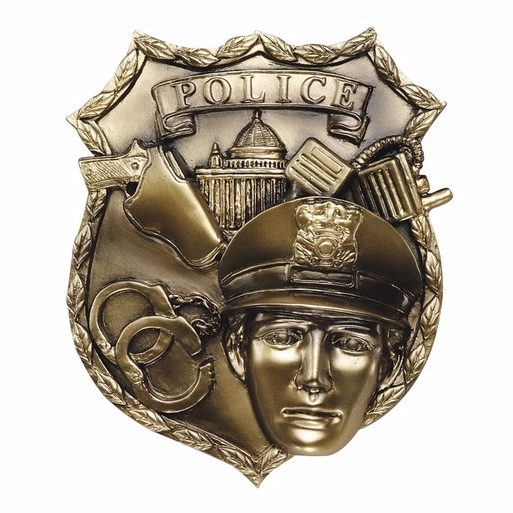 Police Resin Plaque Mount