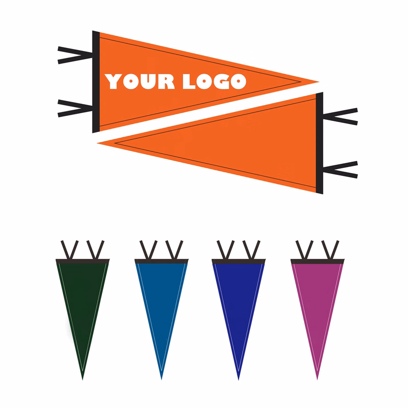 Full Color Felt Pennants