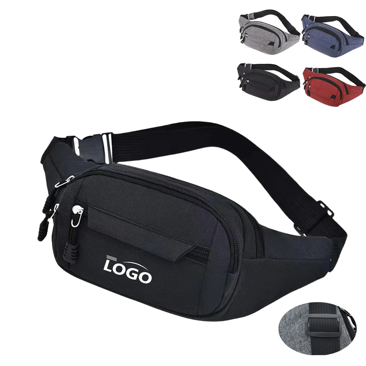 Custom Logo Travel Casual Waist Bag 1