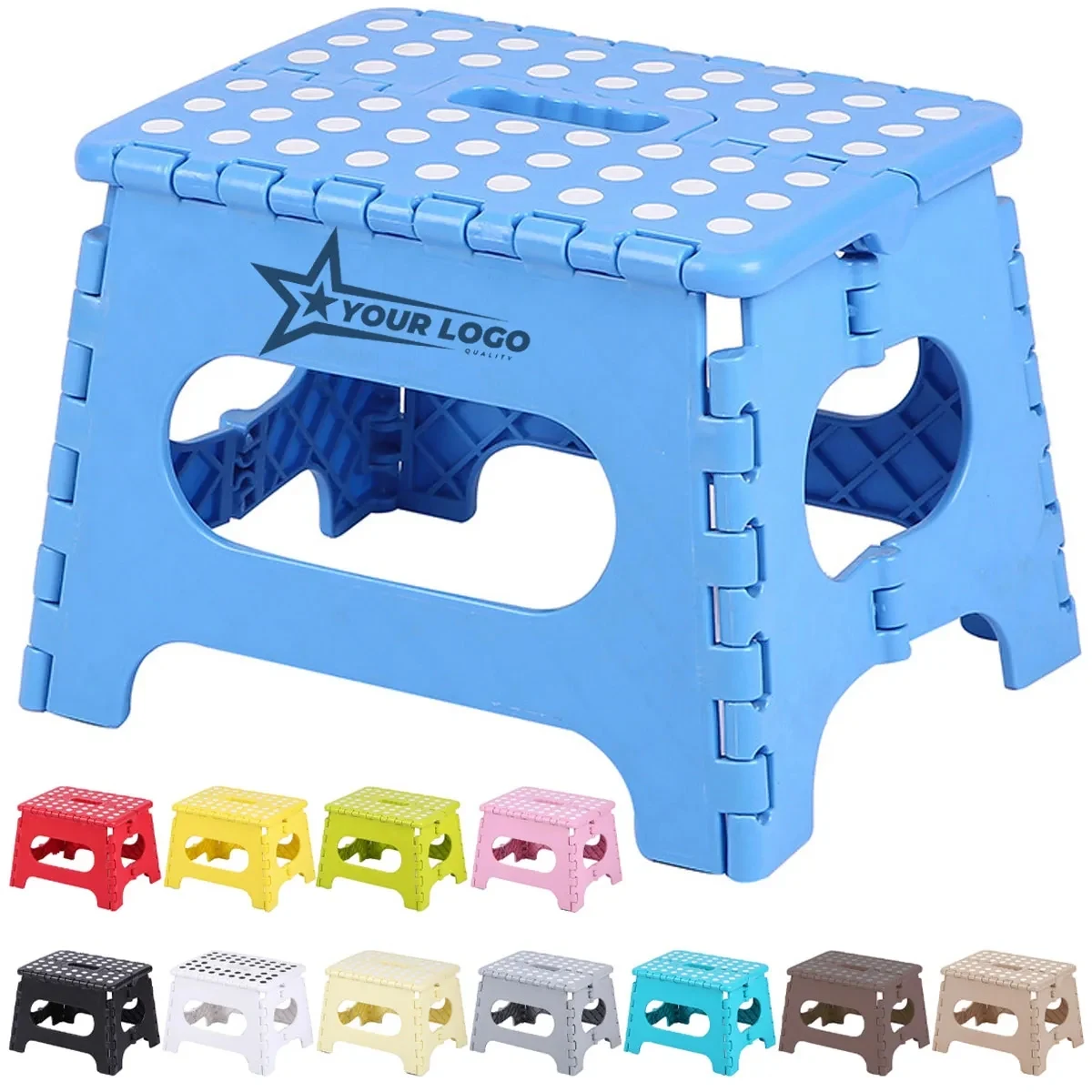9 inch Kids Folding Step Stool 1