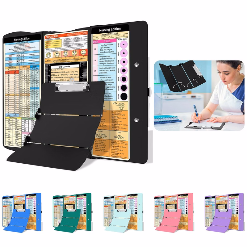 Aluminum 3 Layers Foldable Clipboard
