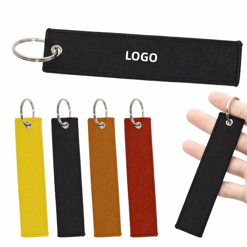 Embroidery Keychain Tags