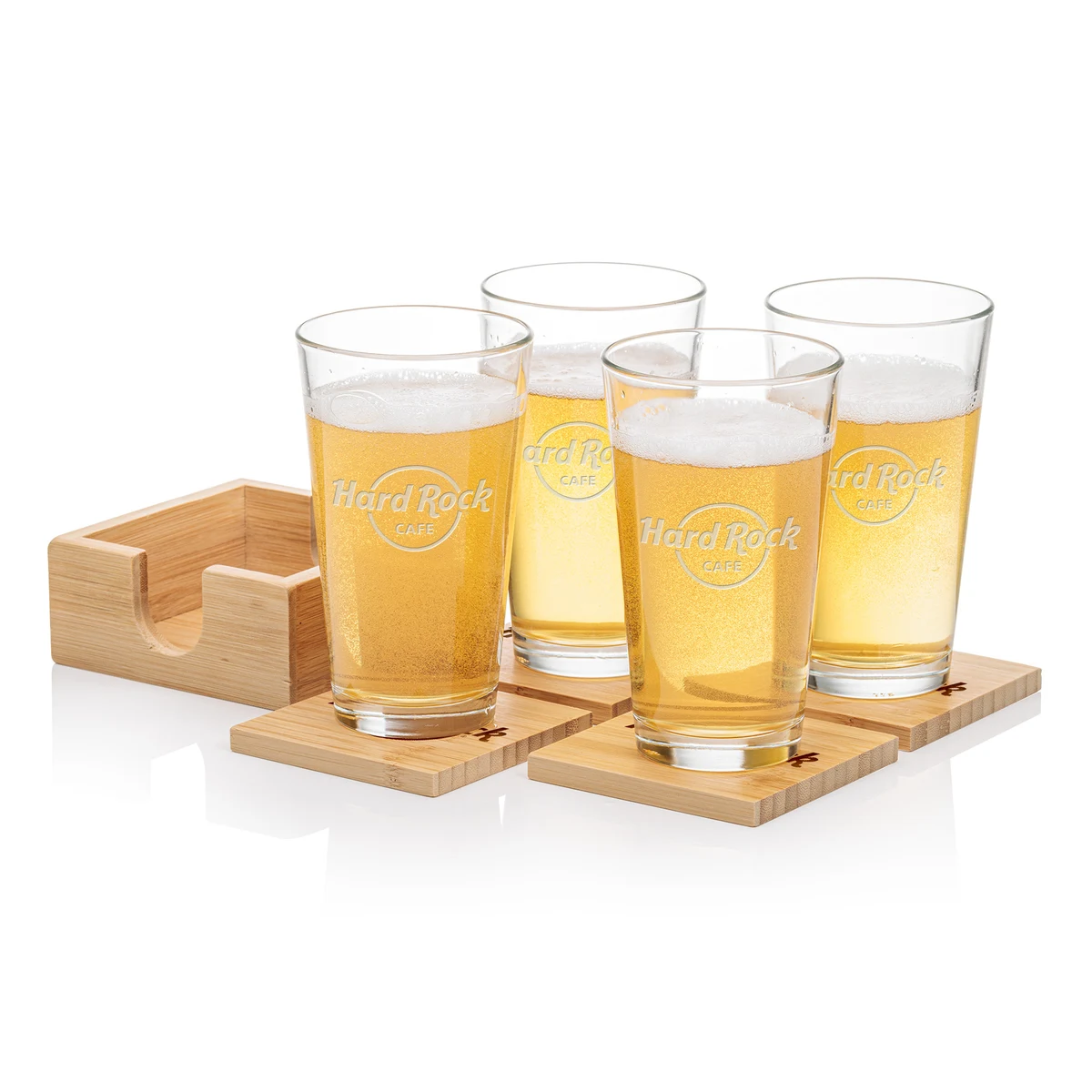 Bamboo Coaster Gift Set - Chelsea 1