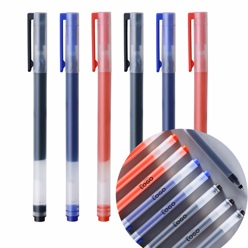 Transparency Neutral Ballpoint Office Advertising Clip Pen