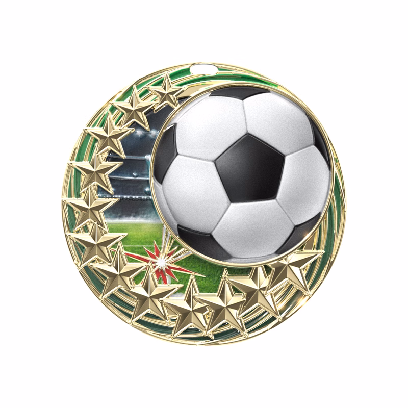 Star Blast Medal - Soccer