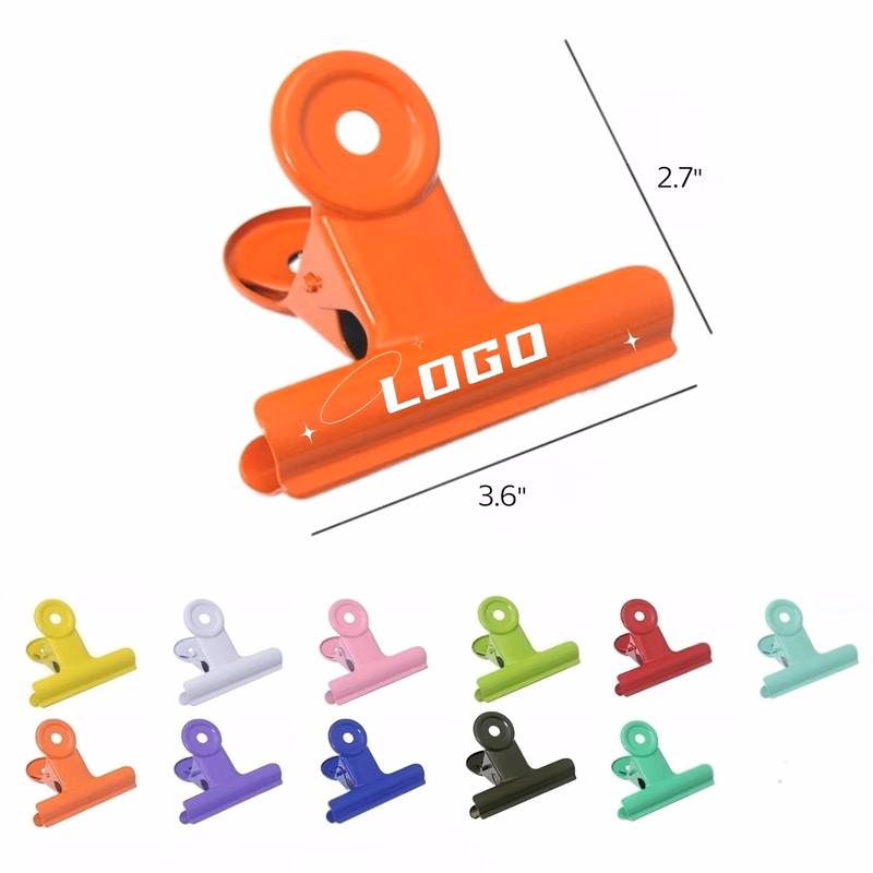 Colorful Metal File Binder Clip Food Sealing