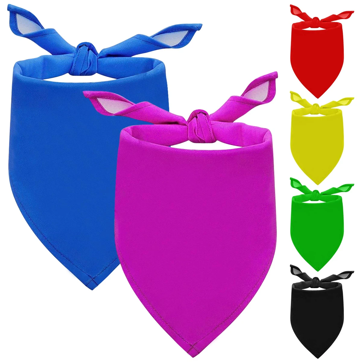 Triangle Scarf Washable Pet Bandanas Accessories for Large Pets 1