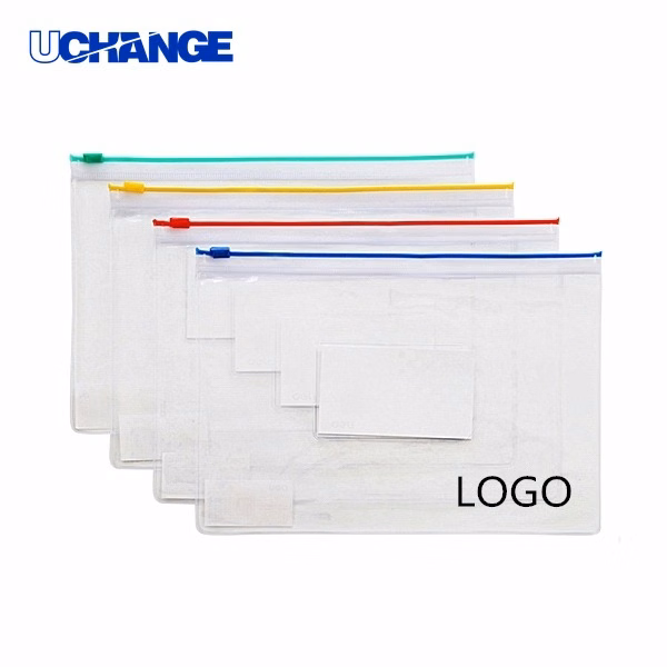 Ziplock Document Pocket Clear File Storage Sleeve