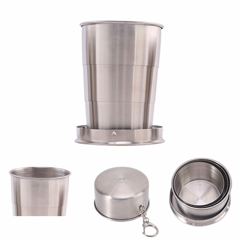 Collapsible Cup w/ Folding Cap - 5oz