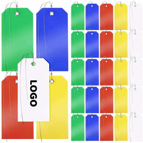 Color PVC Tags with Strap