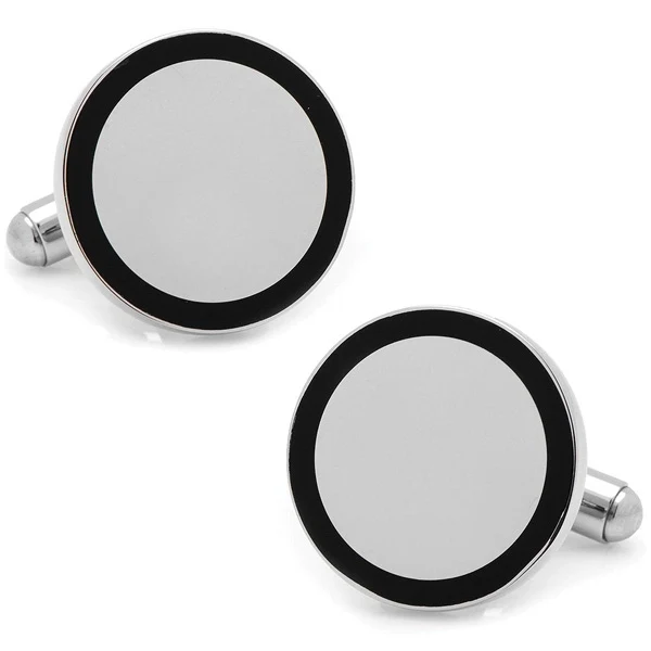 Stainless Steel Engravable Cufflinks 1