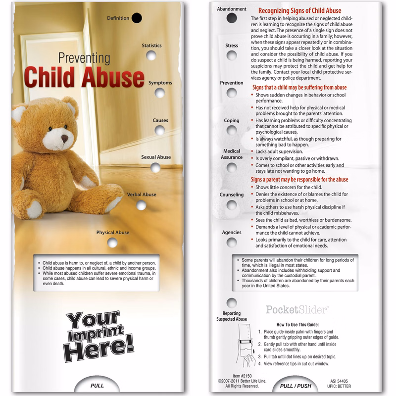 Pocket Slider - Preventing Child Abuse