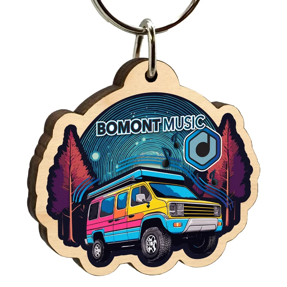 Ultra Vivid Birch Keychains 1