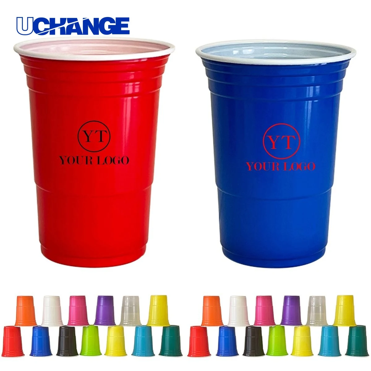 Disposable Party Plastic Cup Container (16oz) 1