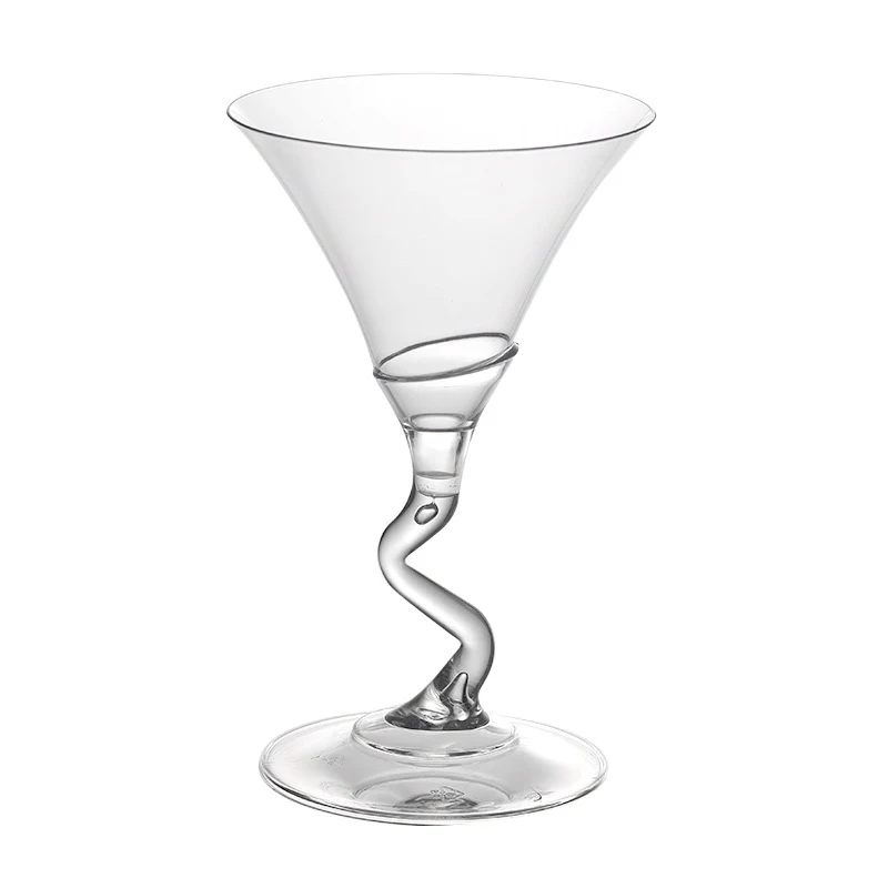 5oz Plastic Martini Glass 1