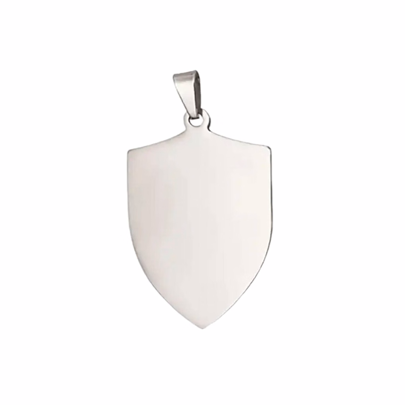 Silver Shield Stainless Steel Pet Tag