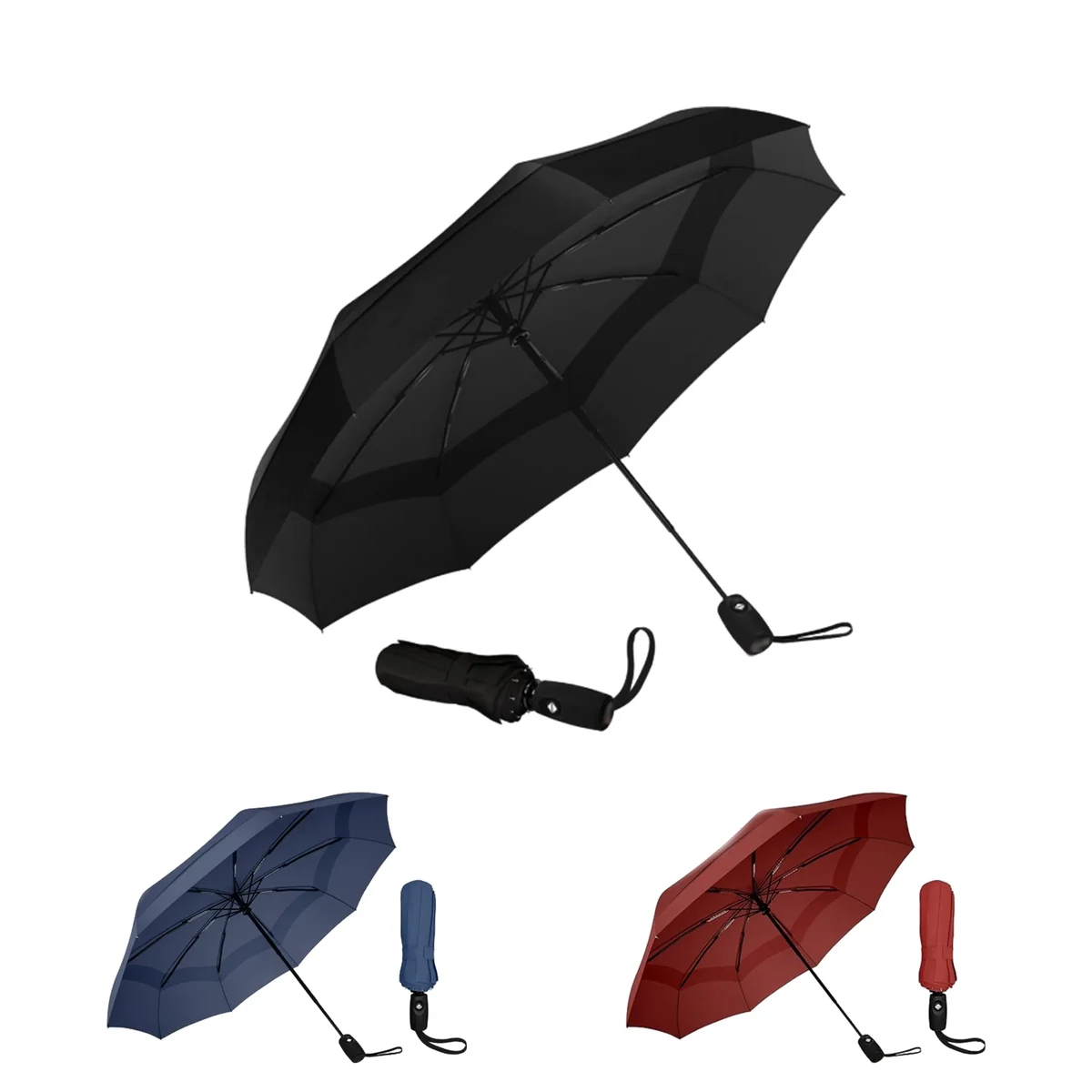 46" Fully Automatic Collapsible Umbrella 1