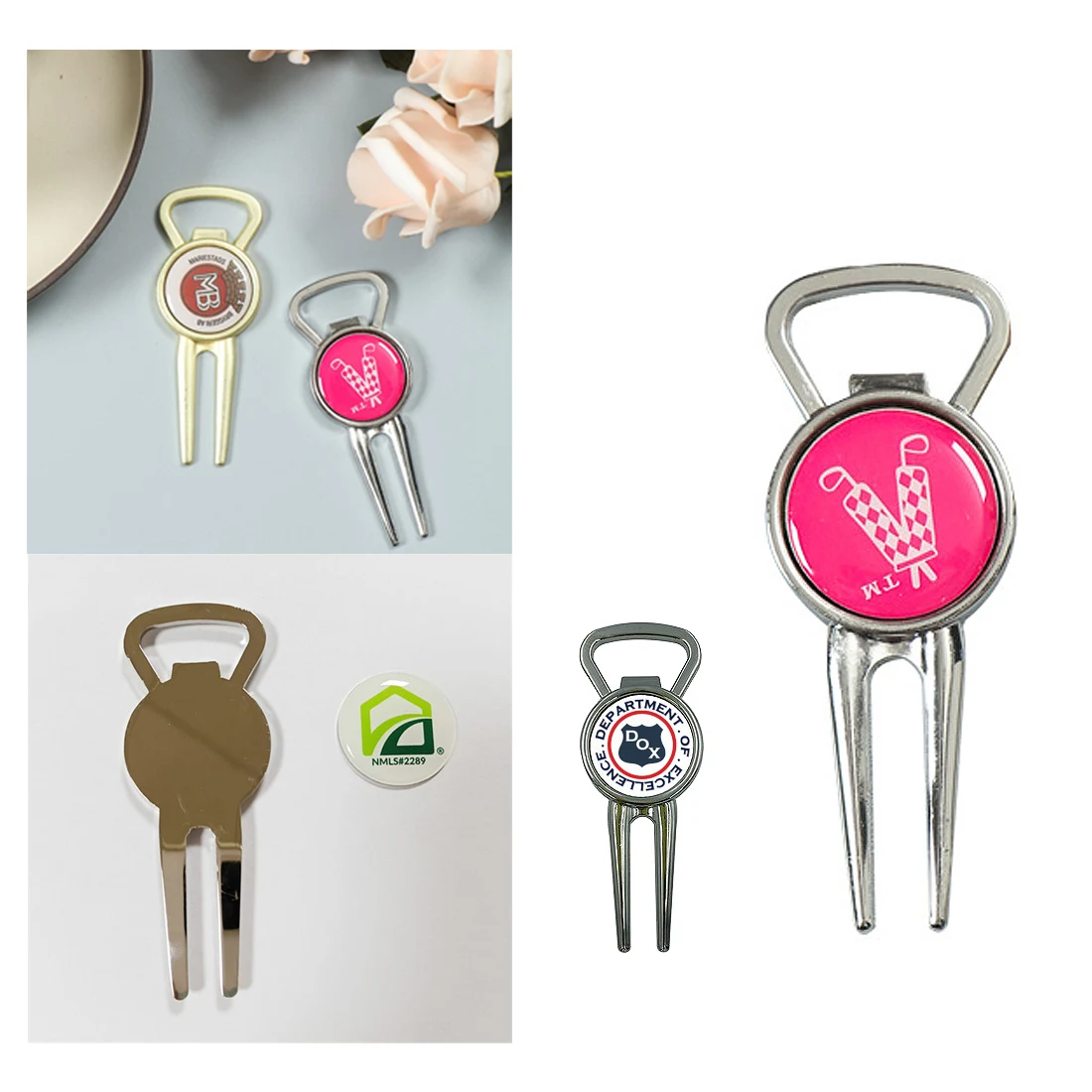 Multipurpose Golf Divot Marker Tool 1