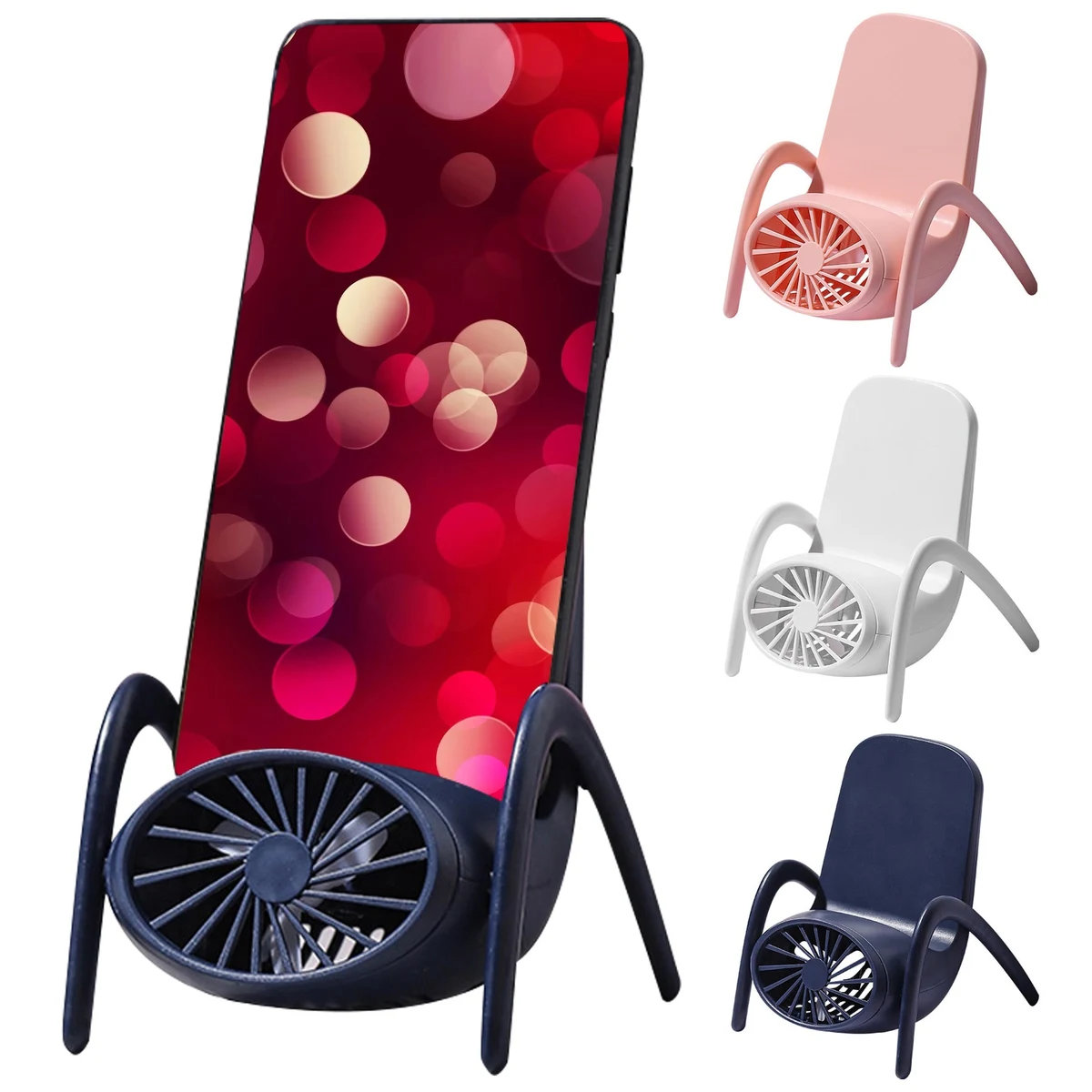 Mobile Phone Stand Electric Fan 1