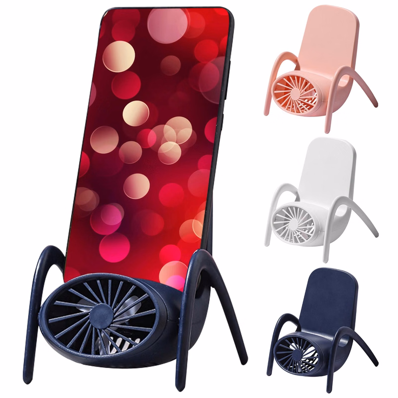 Mobile Phone Stand Electric Fan