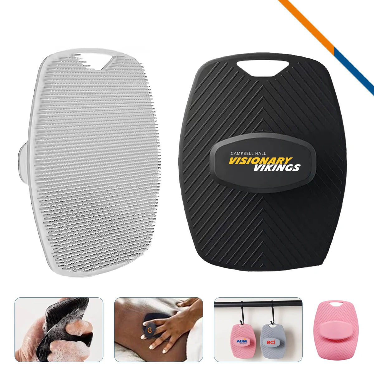 Spavi Silicone Shower Brush 1