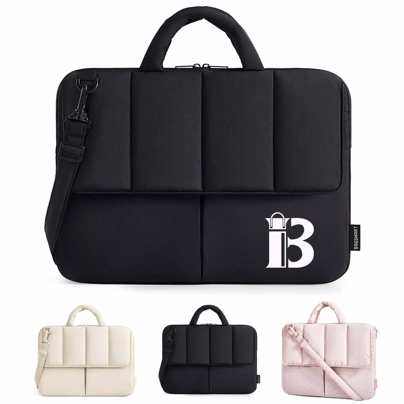 15 Inch Water Resistant Nylon Laptop Shoulder Bag