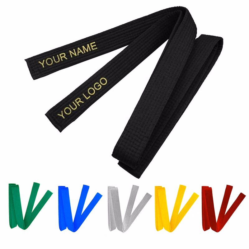 Custom Embroidered Karate Belt