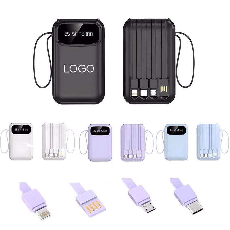 10000mAh SmartCharge 4-In-1 Power Bank