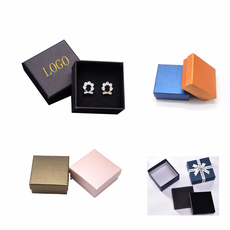 Square Jewelry Storage Box MOQ 10pcs