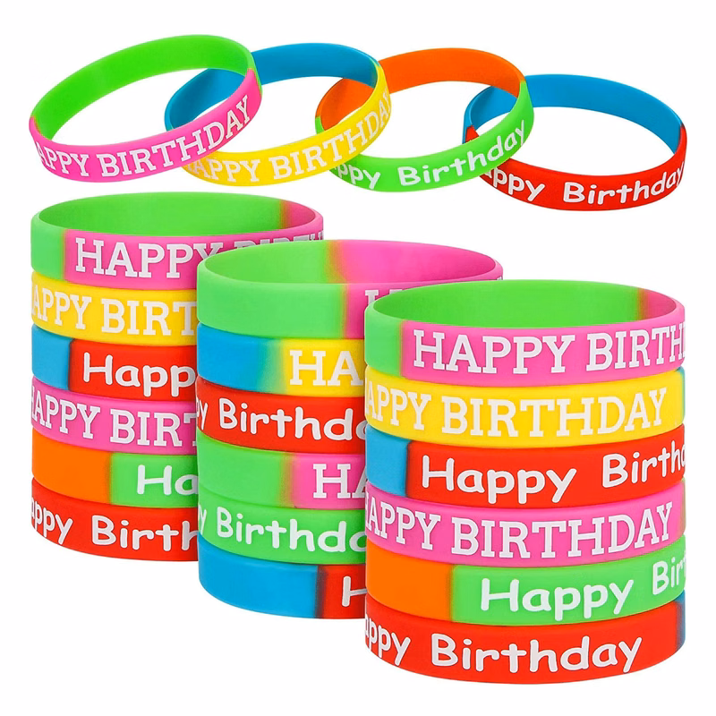 Colorful Silicone Wristbands