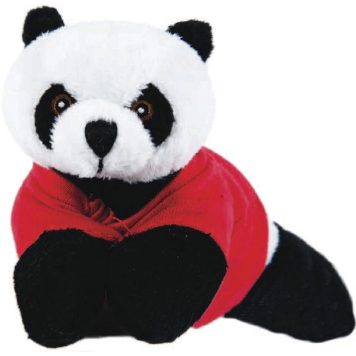 So Soft 8" Laying Beanie Animal- Panda 1