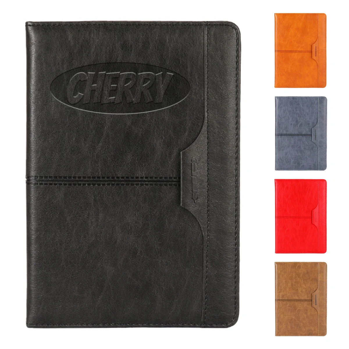 A5 PU Business Notebook w/ Pen Holder 1