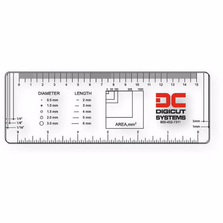 Custom Shaped Plastic Items .040 Clear Copolyester, 24 Sq/In, Spot Colours