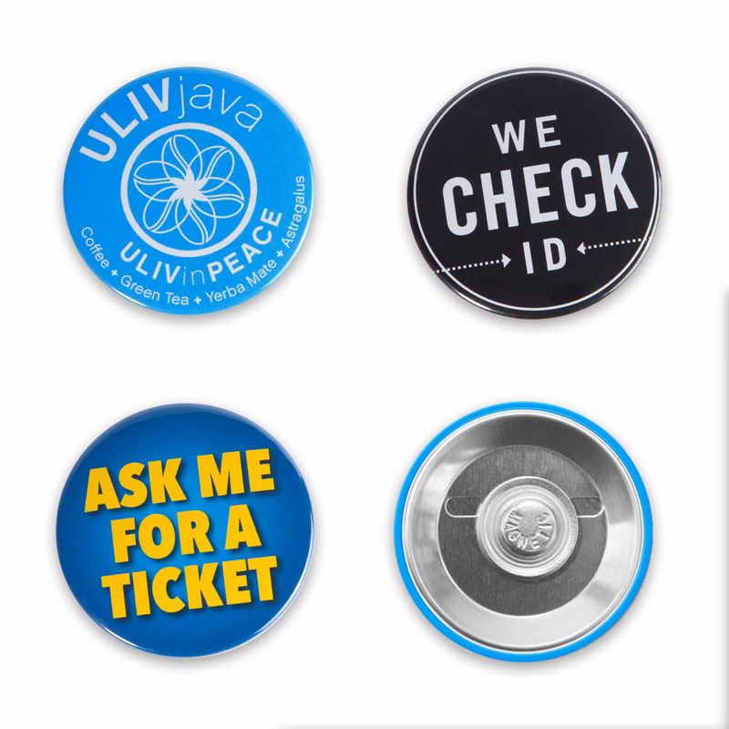 1.75" Circle Magnet Back Button