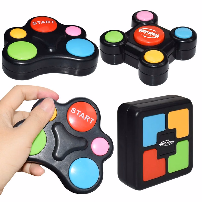 Kids Light-Up Sounds Electric Handheld Memory Training Toy