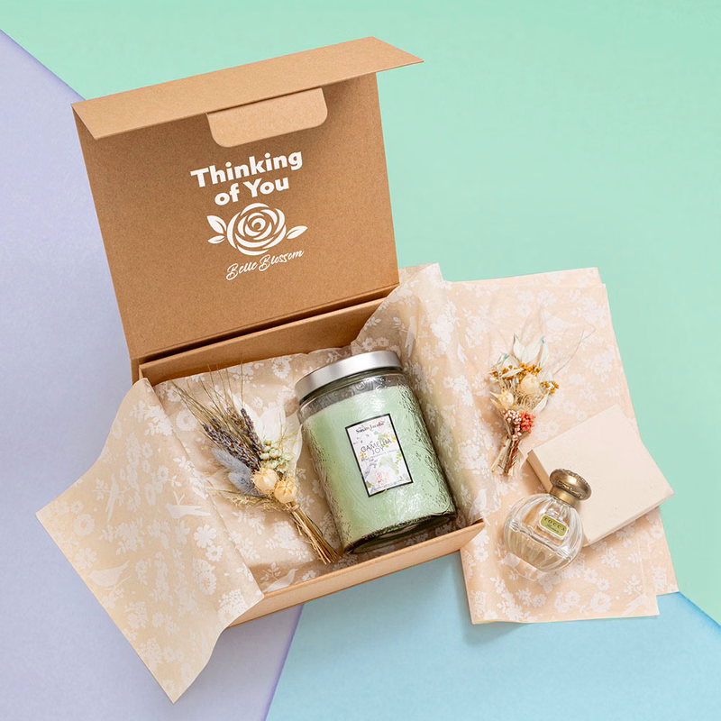 Small Natural Kraft Premium Vesta Gift Box