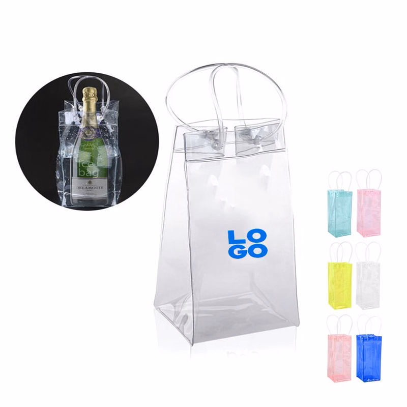 Clear Champagne Wine Ice Bag