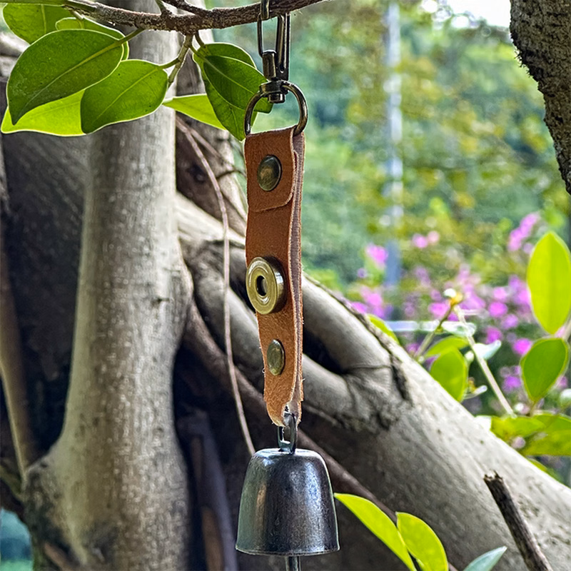 50pcs Min Order Bear Bell Metal Loud Hiking Bells Keychain