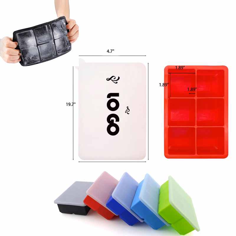 6 Grids Ice Cube Tray