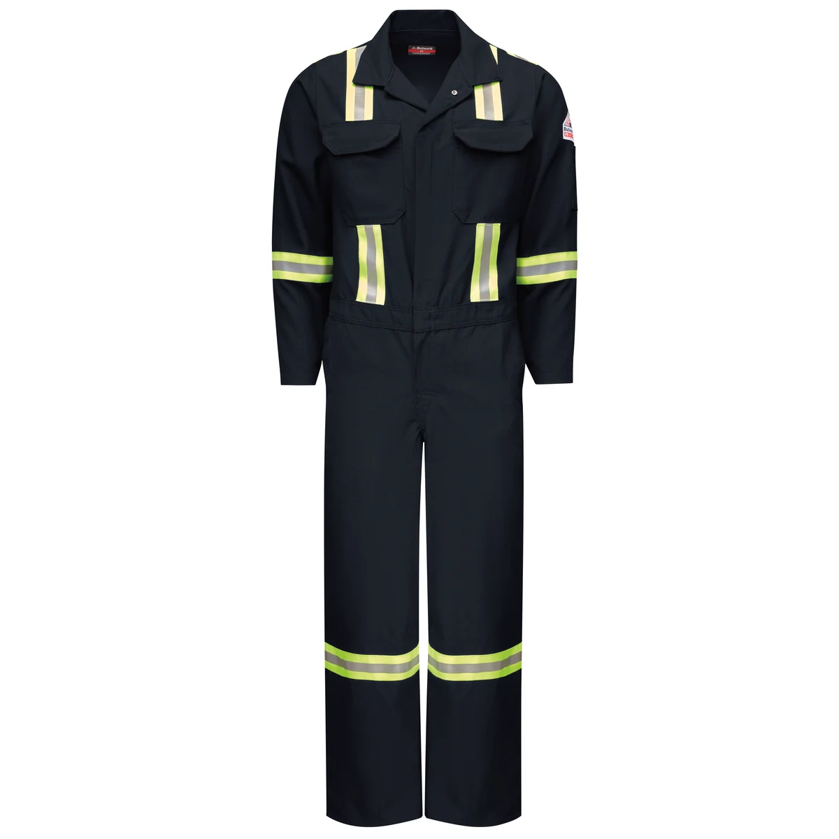 Bulwark® Men's Midweight Nomex FR Premium Coverall with Reflective Trim 1