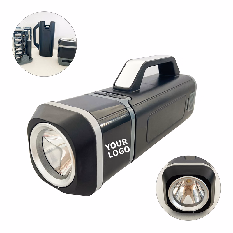 Compact Tool Case With Flashlight 9.5" x 4" x 3.1"