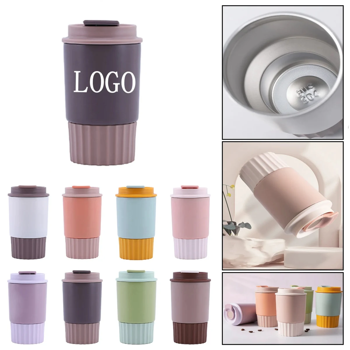 13 oz Portable Insulated Mug 1